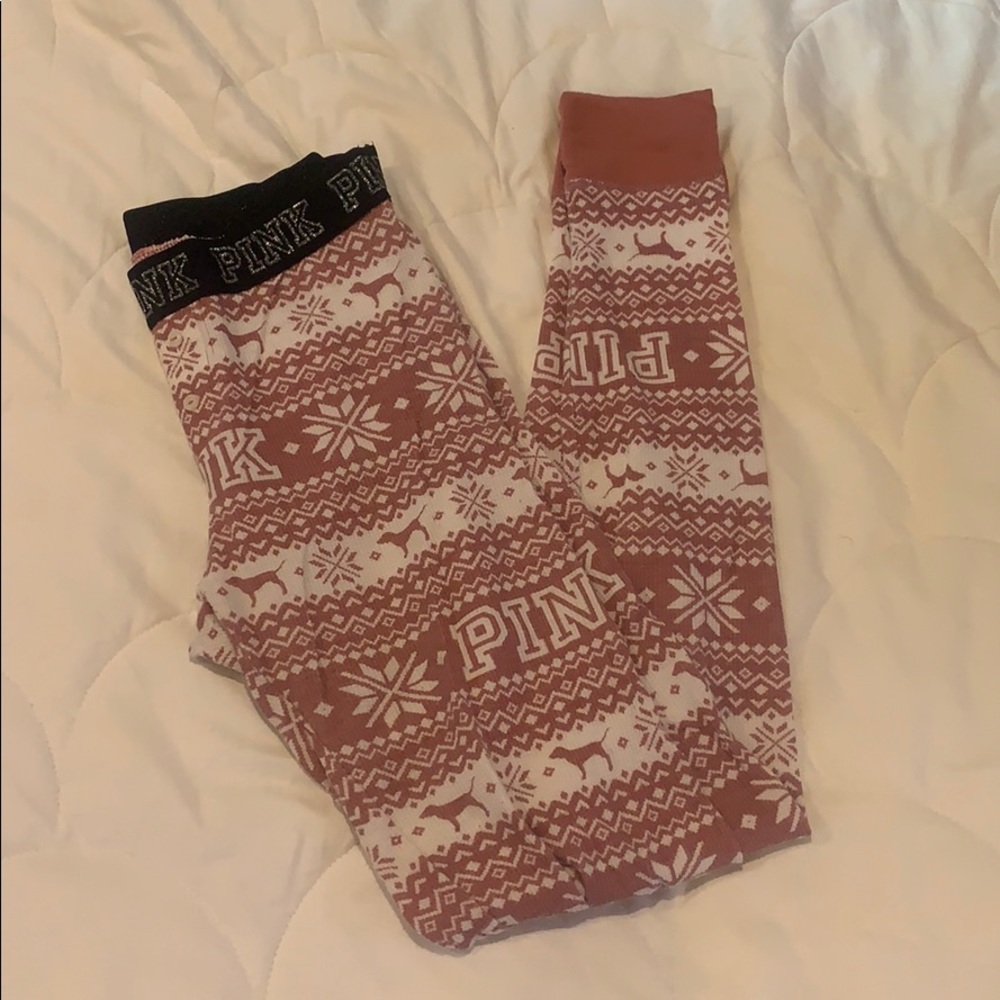 Victoria Secret’s Pink Holiday Thermal Bottoms
